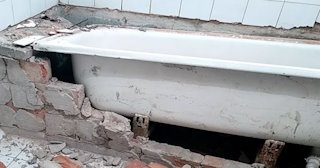 Демонтаж ванной комнаты в Ревде - стоимость работ от 825 руб. | Сварной-Рвд